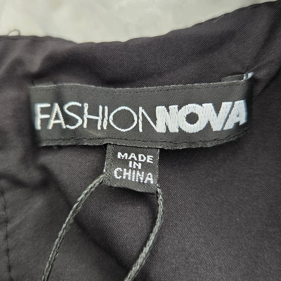 Fashion Nova Ivy Corset Top Black. Size Large. New. - Picture 10 of 11